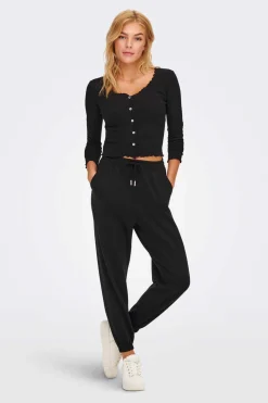 Only Calcas-Calcas Fluidas De Cintura Ajustavel