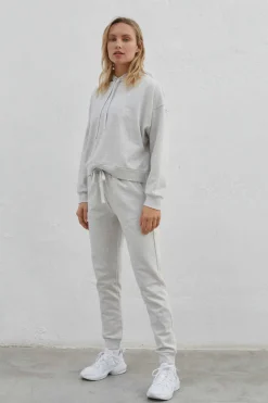 Dash and Stars Joggers-Calcas Jogger 100% Algodao Cinzentas