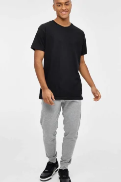 Inside Calcas Jogger Basicas Cinza New