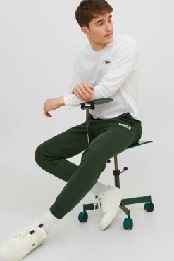 Jack & Jones Calcas Jogger De Desporto Verde Discount