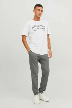 Jack & Jones Calcas Jogger De Desporto Cinza New