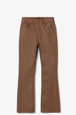 Tiffosi Calcas-Calcas Megan Cropped Flare Coated De Cintura Subida