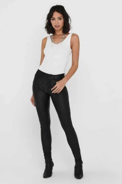 Only Calcas-Calcas Polipele Cintura Media