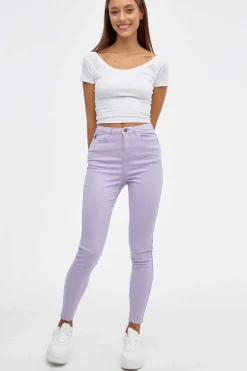 Inside Calcas-Calcas Skinny Cintura Subida