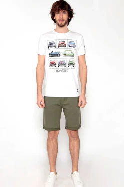 Brave Soul Calcoes Basicos Caqui Escuro Best