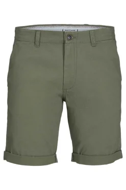 Jack & Jones Calcoes Bermudas Chino Simples Verde Clearance
