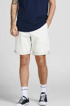 Jack & Jones Calcoes Bermudas De Algodao Estilo Bermuda Cinza Outlet