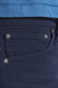 Jack & Jones Calcoes Cinco Bolsos Algodao Marinho Best