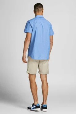 Jack & Jones Calcoes Das Bermudas Simples Cinza Online
