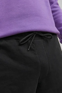 Jack & Jones Calcoes De Carga Das Bermudas Planas Preto Outlet