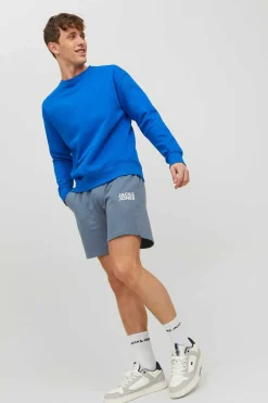 Jack & Jones Calcoes De Carga Das Bermudas Planas Azulado Sale