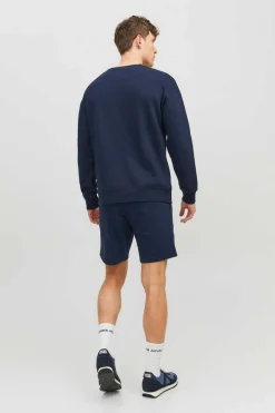 Jack & Jones Calcoes De Carga Das Bermudas Planas Marinho Best
