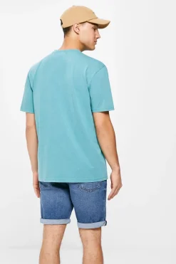 Springfield Calcoes Jeans Slim Lavagem Media Azul Aco Best