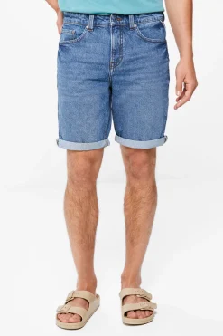 Springfield Calcoes Jeans Slim Lavagem Media Azul Aco Best