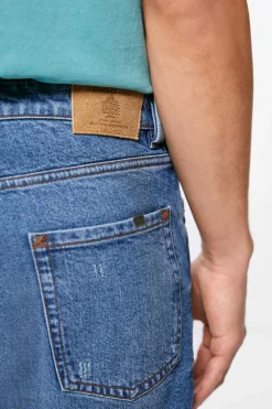 Springfield Calcoes Jeans Slim Lavagem Media Azul Aco Best