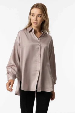 Tiffosi Camisas E Blusas-Camisa Acetinada