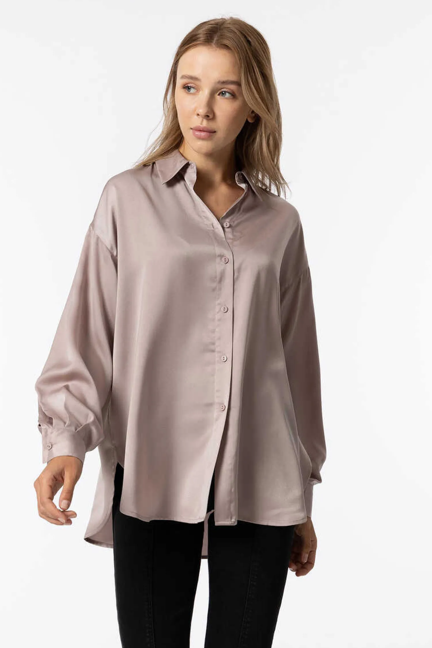 Tiffosi Camisas E Blusas-Camisa Acetinada