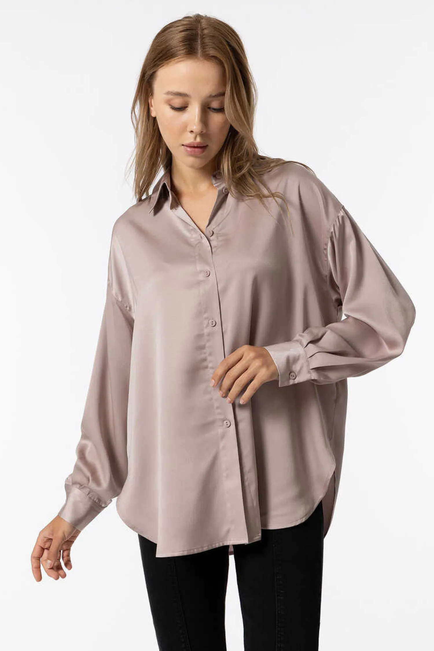Tiffosi Camisas E Blusas-Camisa Acetinada
