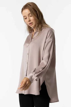 Tiffosi Camisas E Blusas-Camisa Acetinada