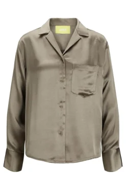 Jack & Jones Camisas E Blusas-Camisa Acetinada De Manga Comprida