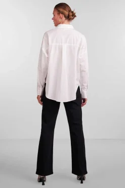 Pieces Camisas E Blusas-Camisa Basica De Algodao