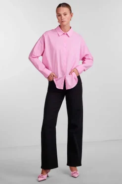 Pieces Camisas E Blusas-Camisa Basica De Algodao