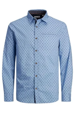 Jack & Jones Camisa Casual Mix Azul Hot