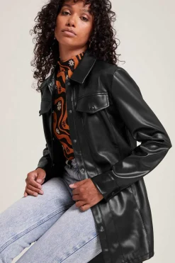 Pimkie Blusoes E Casacos-Camisa Comprida De Polipele