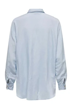 Only Camisas E Blusas-Camisa De Algodao E Linho