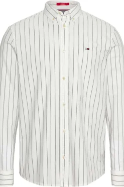 Tommy Jeans Camisa De Homem . Branco Best