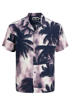 Jack & Jones Camisa De Manga Curta Branco Clearance