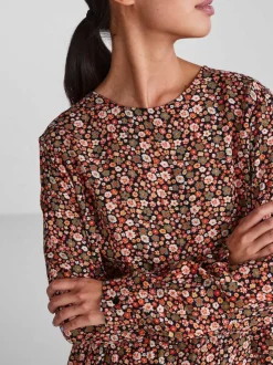 Pieces Camisas E Blusas-Camisa De Mulher De Manga Comprida