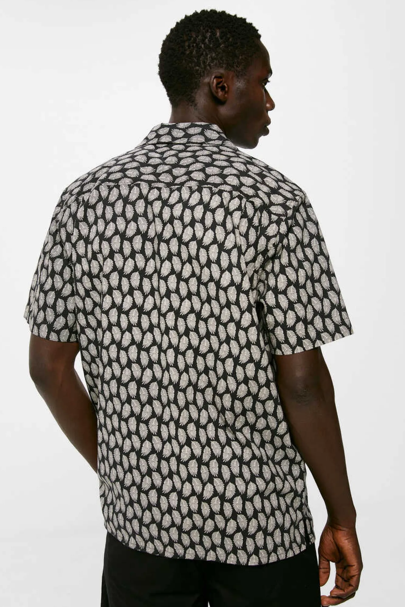 Springfield Camisa Estampada Preto Hot