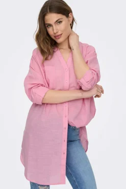 Only Camisas E Blusas-Camisa Fluida