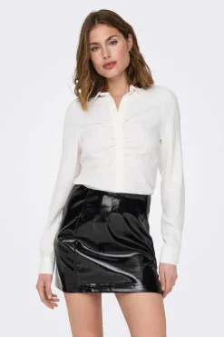 Only Camisas E Blusas-Camisa Franzida