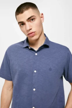 Springfield Camisa Malha Azulado