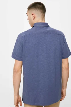 Springfield Camisa Malha Azulado