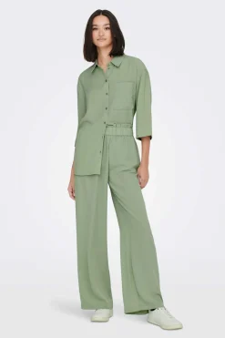 JDY Camisas E Blusas-Camisa Manga 3/4 Botoes