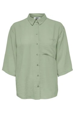 JDY Camisas E Blusas-Camisa Manga 3/4 Botoes