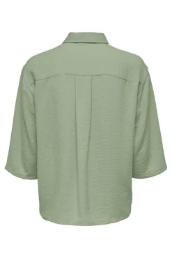 JDY Camisas E Blusas-Camisa Manga 3/4 Botoes