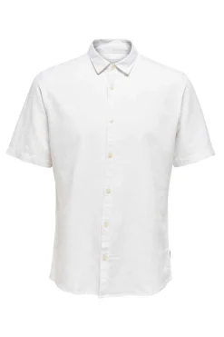 Only & Sons Camisa Manga Curta Branco Hot