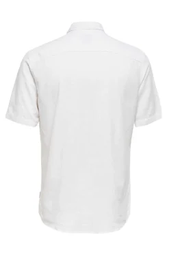 Only & Sons Camisa Manga Curta Branco Hot
