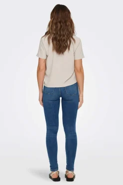 JDY Camisas E Blusas-Camisa Manga Curta Botoes