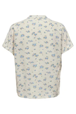 Only Camisas E Blusas-Camisa Manga Curta Popelina