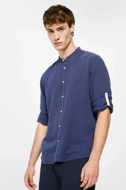 Springfield Camisa Mao Azulado