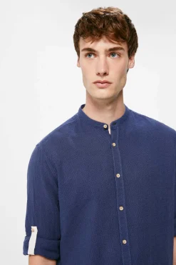 Springfield Camisa Mao Azulado