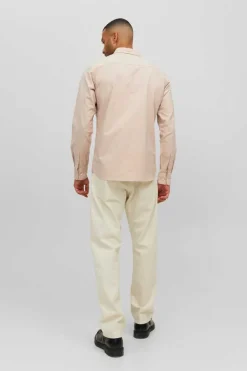 Jack & Jones Camisa Oxford Castanho