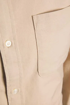 Jack & Jones Camisa Oxford Castanho