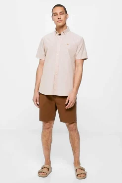 Springfield Camisa Pinpoint Camel Online