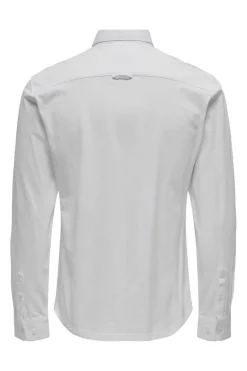 Only & Sons Camisa Pique Branco Online